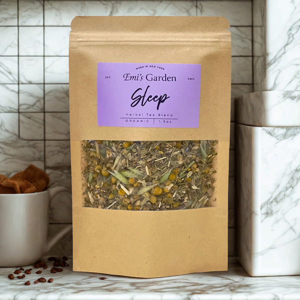 Emi's Garden - Sleep Herbal Tea Blend (1.5oz) Image Alt