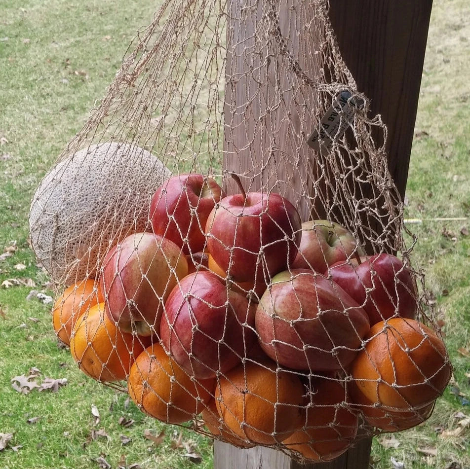100 NET SACKS WOVEN MESH BAGS VEGETABLES LOGS KINDLING WOOD LOG 40x 100 NET SACKS WOVEN MESH BAGS VEGETABLES LOGS KINDLING WOOD LOG 40x