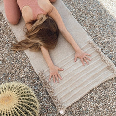 Naturally Dyed Herbal Yoga Mat