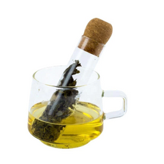 Glass Tea Infuser with Cork Lid