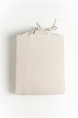 Linen Duvet Cover Set- Natural Chambray