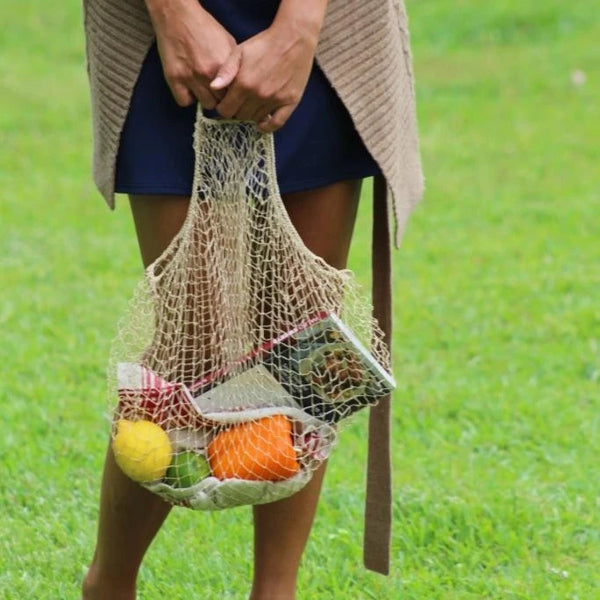 Lao Market Handmade Mesh Net Bag Image Alt