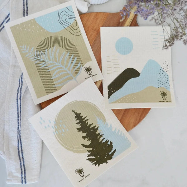 Swedish Dishcloths: 3-pack Image Alt