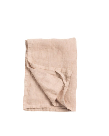 Stone Washed Linen Tea Towel