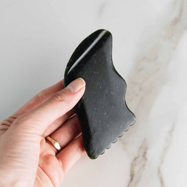 Black Nephrite Gua Sha Lifting Tool